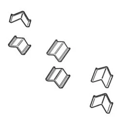 200 Agrafes Pour Assembleuse Studio -Couleurs d'Art Promos Boutique 200agrafespourassembleuseStudio 2