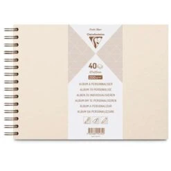 Album à Personnaliser Blanc Clairefontaine -Couleurs d'Art Promos Boutique AlbumC3A0personnaliserblancClairefontaine 2