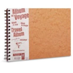 Albums De Voyage Clairefontaine - 90 G/m² -Couleurs d'Art Promos Boutique AlbumsdeVoyageClairefontaine 90g2FmC2B2 2