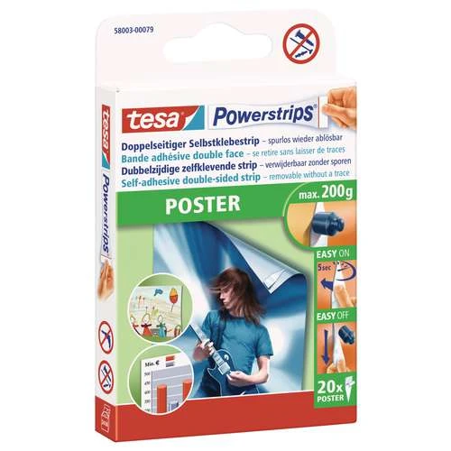 Bandes Poster Powerstrips Tesa 1 Bandes Poster Powerstrips Tesa