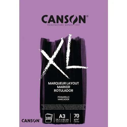 Bloc XL Marker Canson. 1 Bloc XL Marker Canson.