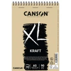 Bloc XL Kraft Canson -Couleurs d'Art Promos Boutique BlocXLkraftCanson 2