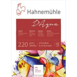 Bloc Aquarelle D'aqua Hahnemühle -Couleurs d'Art Promos Boutique Blocaquarelled26230393BaquaHahnemC3BChle 3