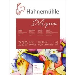 Bloc Aquarelle D'aqua Hahnemühle -Couleurs d'Art Promos Boutique Blocaquarelled26230393BaquaHahnemC3BChle 4