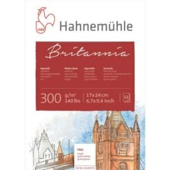 Bloc De Papier Blanc Aquarelle Britannia Hahnemuehle -Couleurs d'Art Promos Boutique BlocdepapierblancaquarelleBritanniaHahnemuehle 6