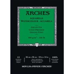Bloc Papier Aquarelle Arches 300g/m² 17 Bloc Papier Aquarelle Arches 300g/m² -Couleurs d'Art Promos Boutique BlocpapieraquarelleArches300g2FmC2B2 5