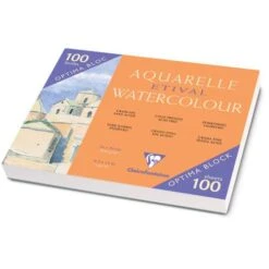 Bloc Papier Aquarelle Etival Clairefontaine (Grain Fin - 300g/m²)