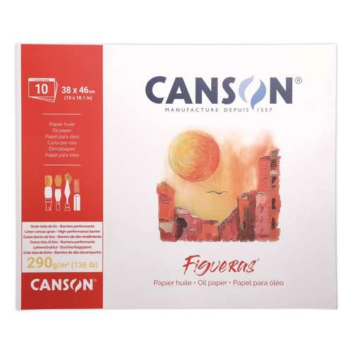 Blocs De Papier Pour L'huile Figueras Canson 9 Blocs De Papier Pour L'huile Figueras Canson – Image 9