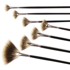 Brosse éventail Poils De Blaireau 3675