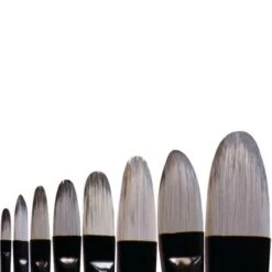 Brosses Artists' Acrylic Pointe Usée Bombée
