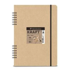 Carnet Kraft Reliure Spirale Clairefontaine 9 Carnet Kraft Reliure Spirale Clairefontaine -Couleurs d'Art Promos Boutique CarnetKraftreliurespiraleClairefontaine 4