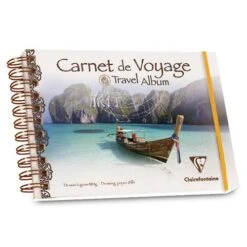 Carnet De Voyage Clairefontaine - 180g/m² -Couleurs d'Art Promos Boutique CarnetdevoyageClairefontaine 180g2FmC2B2 5