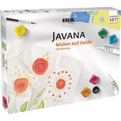 Coffret "le Monde De La Peinture Sur Soie" De Javana