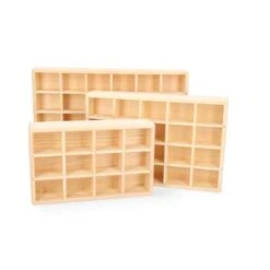 Coffret à Sections En Pin