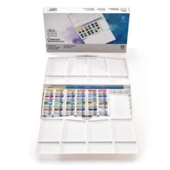 Coffret Cotman Plus Winsor & Newton (24 1/2 Godets)