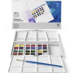 Coffret Cotman Plus Winsor & Newton (24 1/2 Godets) 13 Coffret Cotman Plus Winsor & Newton (24 1/2 Godets) -Couleurs d'Art Promos Boutique CoffretCotmanPlusWinsor26amp3BNewton282412F2godets29 5