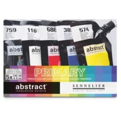 Coffret Acrylique Abstract De Sennelier (5x120ml)