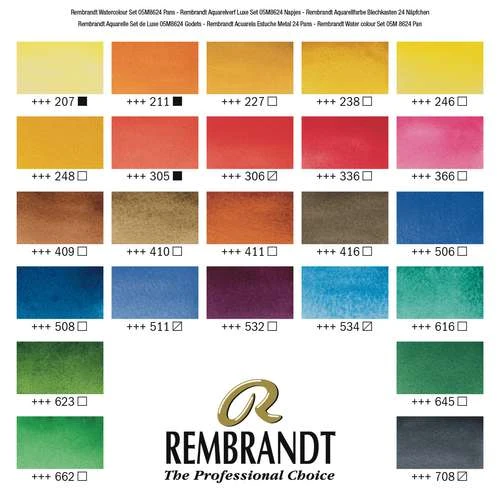 Coffret Aquarelle Extra-fine Rembrandt 3 Coffret Aquarelle Extra-fine Rembrandt – Image 3