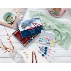 Coffret Aquarelle Nuances Pastels De 12 1/2 Godets Derwent 11 Coffret Aquarelle Nuances Pastels De 12 1/2 Godets Derwent -Couleurs d'Art Promos Boutique Coffretaquarellenuancespastelsde1212F2godetsDerwent 4