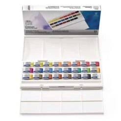 Coffret Atelier Cotman Winsor & Newton ( 24 Grands Godets 1/1 )
