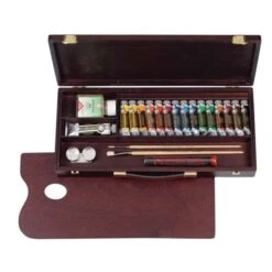 Coffret Bois Huile Rembrandt Traditional -Couleurs d'Art Promos Boutique CoffretboisHuileRembrandtTraditional 2