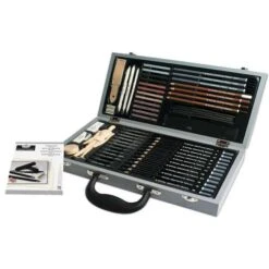 Coffret Bois Gris Esquisse 2000 Royal Langnickel