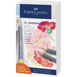 Coffret Cadeau De 36 Crayons Aquarellables Goldfaber Faber-Castell