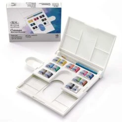 Coffret Compact Cotman De Winsor & Newton (14 1/2 Godets)