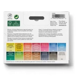 Coffret Compact Cotman De Winsor & Newton (14 1/2 Godets) -Couleurs d'Art Promos Boutique CoffretcompactCotmandeWinsor26amp3BNewton281412F2godets29 6
