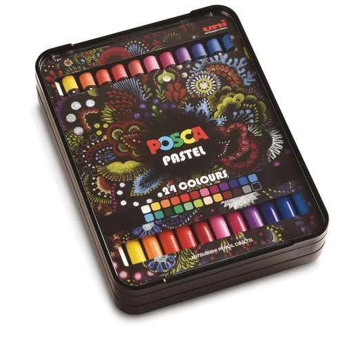 Coffret De 24 Pastels Posca 2 Coffret De 24 Pastels Posca – Image 2