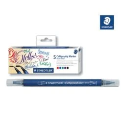 Coffret De 5 Feutres Calligraph Duo Staedtler -Couleurs d'Art Promos Boutique Coffretde5feutresCalligraphDuoStaedtler 4