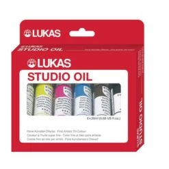 Coffret De 6 Couleurs Lukas Studio Initiation