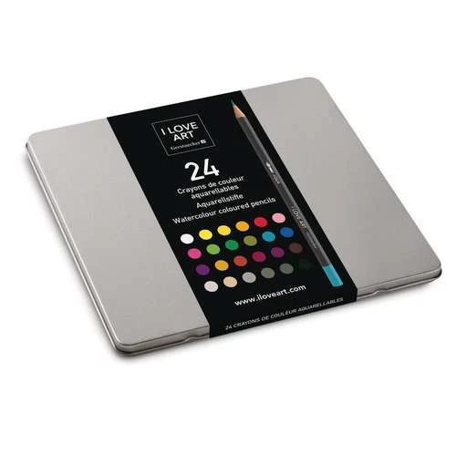 Coffret De Crayons Aquarellables I Love Art 1 Coffret De Crayons Aquarellables I Love Art