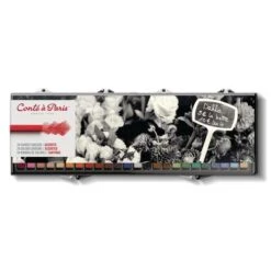 Coffret De Pastels Carrés Conte -Couleurs d'Art Promos Boutique CoffretdepastelscarrC3A9sConte 4