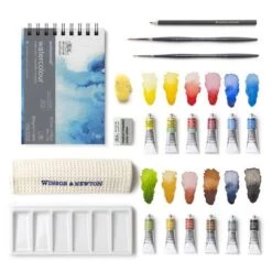 Coffret De Voyage Professional Water Colour Winsor & Newton -Couleurs d'Art Promos Boutique CoffretdevoyageProfessionalWaterColourWinsor26amp3BNewton 2