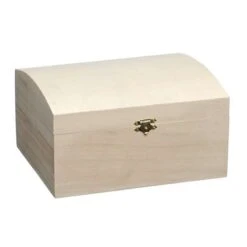 Coffret En Bois - Couvercle Bombé