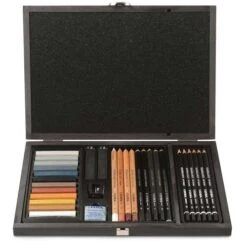 Coffret En Bois Rembrandt Lyra Esquisse 32 Pièces