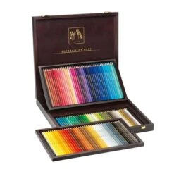 Coffret En Bois De 120 Crayons Supracolor Soft