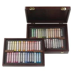 Coffret En Bois De Pastels