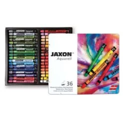 Coffret En Métal De Pastels à La Cire Aquarellables JAXON®