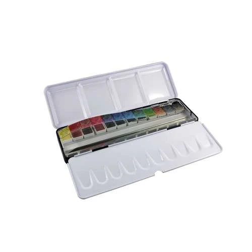 Coffret En Métal De Peinture Aquarelle Sennelier 12 Coffret En Métal De Peinture Aquarelle Sennelier – Image 12