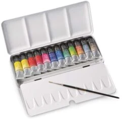 Coffret En Métal De Peinture Aquarelle Sennelier 18 Coffret En Métal De Peinture Aquarelle Sennelier -Couleurs d'Art Promos Boutique CoffretenmC3A9taldepeintureaquarelleSennelier 6