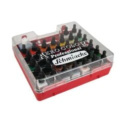 Coffret Géant AERO COLOR® Professional Schmincke Airbrush -Couleurs d'Art Promos Boutique CoffretgC3A9antAEROCOLORC2AEProfessionalSchminckeairbrush 2