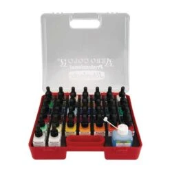 Coffret Géant AERO COLOR® Professional Schmincke Airbrush -Couleurs d'Art Promos Boutique CoffretgC3A9antAEROCOLORC2AEProfessionalSchminckeairbrush 3