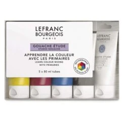 Coffret Gouache étude Lefranc Bourgeois