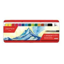 Coffret Gouache Studio Caran D'Ache -Couleurs d'Art Promos Boutique CoffretgouacheStudioCarand26230393BAche 4