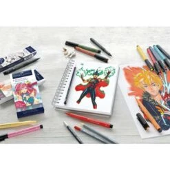 Coffret Initiation Manga Pitt Artist Pen -Couleurs d'Art Promos Boutique CoffretinitiationMangaPittArtistPen 2
