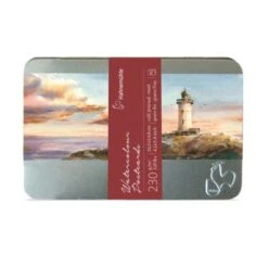 Coffret Métal De 30 Cartes Postales Aquarelle Hahnemühle 230g/m2 -Couleurs d'Art Promos Boutique CoffretmC3A9talde30cartespostalesaquarelleHahnemC3BChle230g2Fm2 4