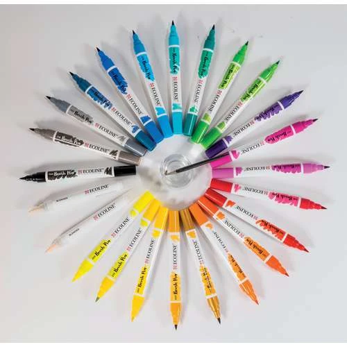 Coffrets Brush Pen Ecoline 10 Coffrets Brush Pen Ecoline – Image 10