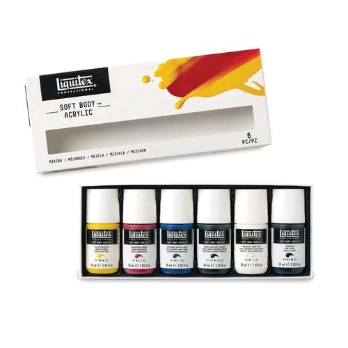 Coffrets Soft Body Mélanges Liquitex 3 Coffrets Soft Body Mélanges Liquitex – Image 3